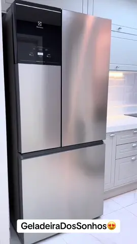 Geladeira Electrolux Frost Free Inverter 581L #geladeira #electrolux #geladeirainverter #geladeirainox #geladeira3portas    