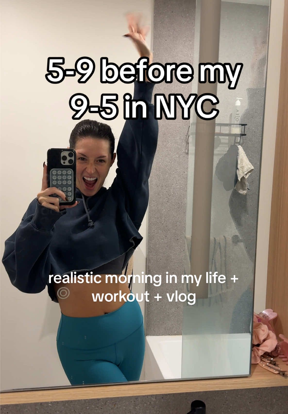 good morning to everyone besides the DMV anyway here’s a realistic morning before I go work my big girl job #nyc #9to5 