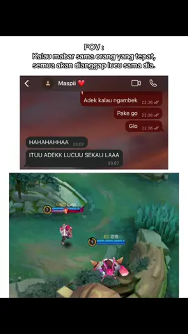 Bukan malah dimarahin 🤭 #mobilelegends #mobilelegends_id #essencegirlssquad 