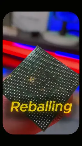 Reballing fácil 🥵 #reballing #cpu #backlight #boardrepair 