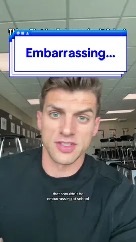 Things that are embarrassing at school that shouldn’t be. According to my students #teacher #teachersoftiktok #teacherlife #middleschool 