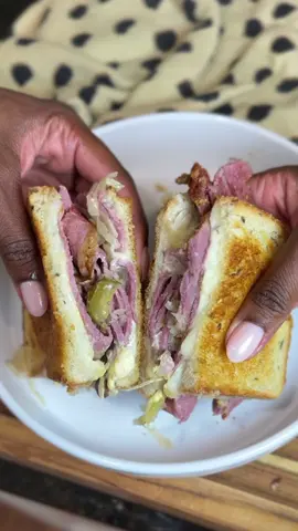 Homemade Pastrami – From Start to Finish 🥩🔥 This one’s a full process video because there’s no quick way to make real pastrami — but trust me, it’s worth every step. In this video, I’m walking you through the full recipe, from curing to smoking to slicing. It’s longer than my usual videos, so definitely save this post and come back to it when you’re ready to make your own. If you’re a food lover or just want to tackle something impressive at home, this recipe is for you. I’ll post a shorter, quick version later for anyone who just wants to see the transformation — but this one? This is for the real home chefs. #HomemadePastrami Pastrami Recipe for 6.5 lb Brisket Brine / Cure: 	•	3 quarts water (you may need more to fully submerge 	•	¾ cup Morton’s coarse kosher salt or 1⅓ cups Diamond Crystal kosher salt   	•	2 teaspoons pink curing salt (Prague Powder #1)   	•	1 cup granulated sugar   	•	2 tablespoons pickling spice   	•	1 tablespoon whole coriander seeds   	•	1 tablespoon whole yellow mustard seeds   	•	4 cloves garlic, minced   Spice Rub: 	•	¼ cup ground coriander   	•	2 tablespoons freshly ground black pepper   	•	2 tablespoons smoked paprika   @Jenniabs 