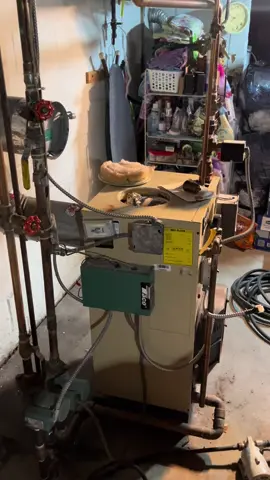 Oil to gas conversion High efficiency boiler #plumber #plumbing 