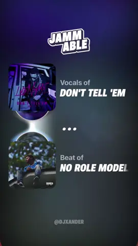 Make your own mashups link in bio…#Jammable #hiphop #donttellem #norolemodelz #mashup  