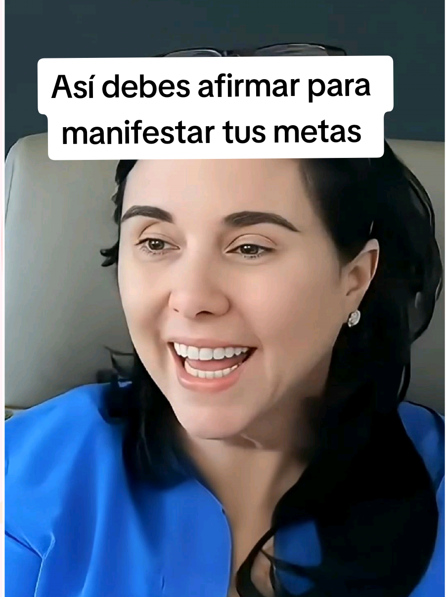 Así debes afirmar para manifestar tus metas! ✨️🙌 #manifiestatusmetas #manifestación #motivation  #unitedstates #latinosenusa 