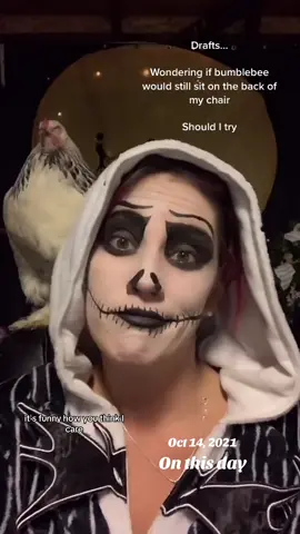 #onthisday #halloween #halloweencostume #halloweenmakeup #jackskellington 