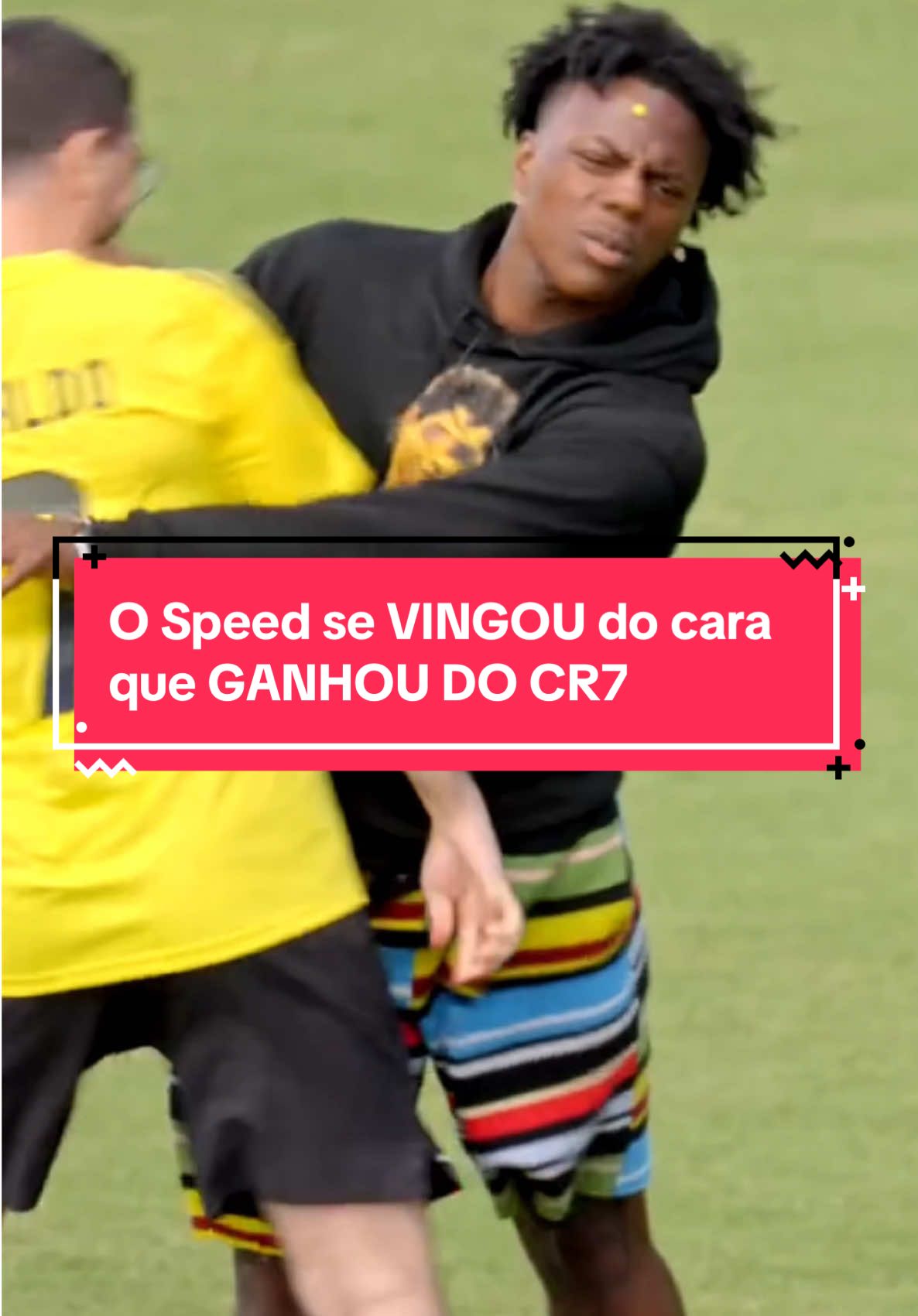 O Speed se VINGOU do cara que GANHOU DO CR7 #pegadinha 
