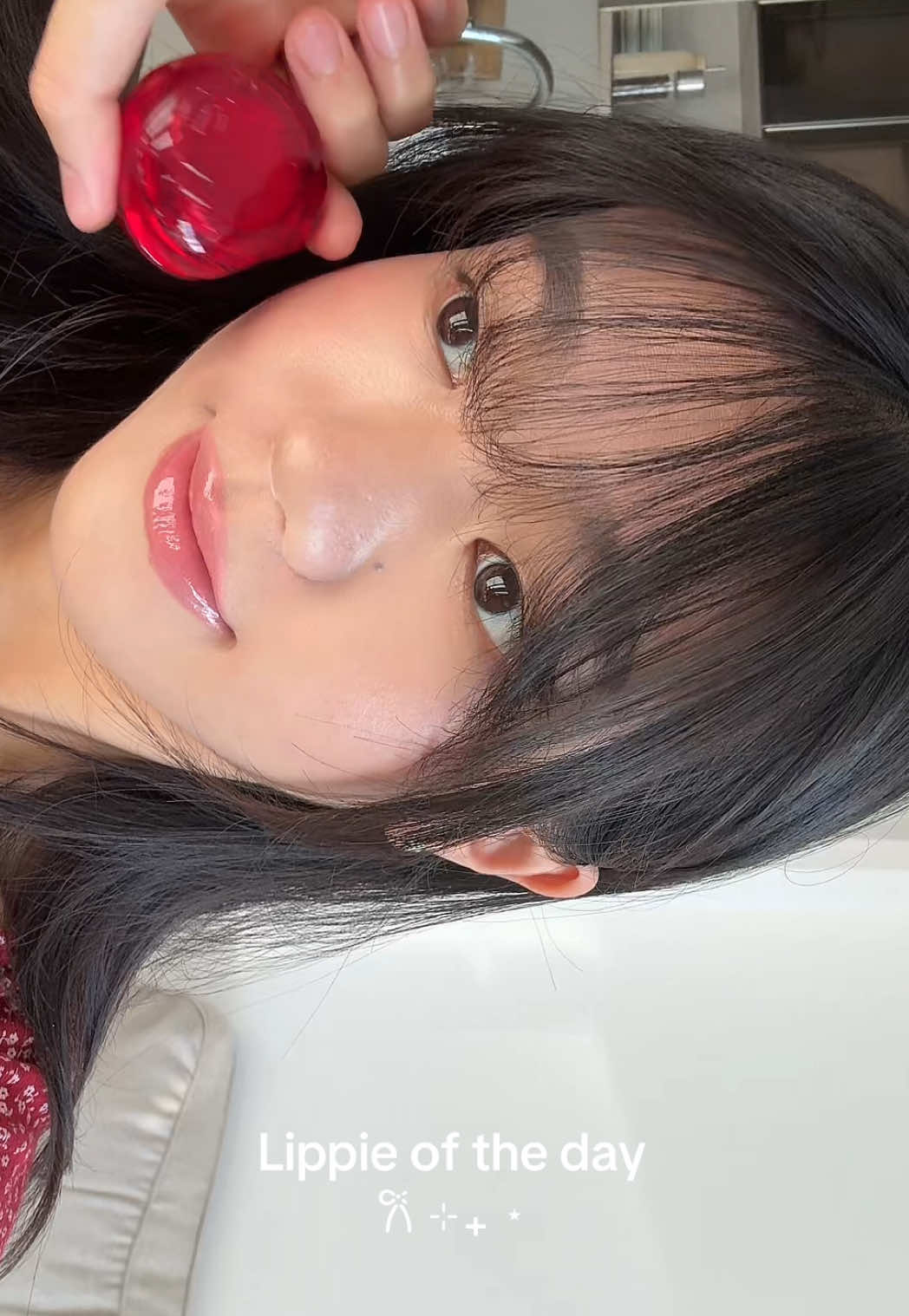 a different tone today… so soft& clean! @fwee #kbeauty #jellypot #fwee #liptint #creatorsearchinsights 