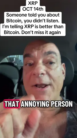 XRP OCT 14th someone told you to buy Bitcoin and you didn’t, don’t let it happen again with XRP ##XRP##xrpcommunity##xrparmy##bitcoin##fyp