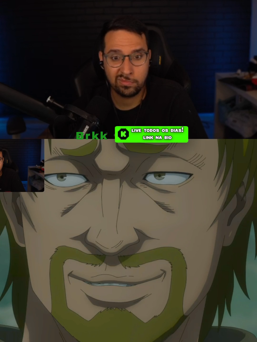 brkk reagindo a vinland saga#brkk #anime #vinlandsaga #thorfinn