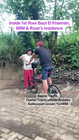 Menerima silaturahmi Bapak Taufik, owner travel umrah Andalas Balikpapan di Bayt Elkhamsin, kediaman MIM & Rose #yaimim #viral #fyp