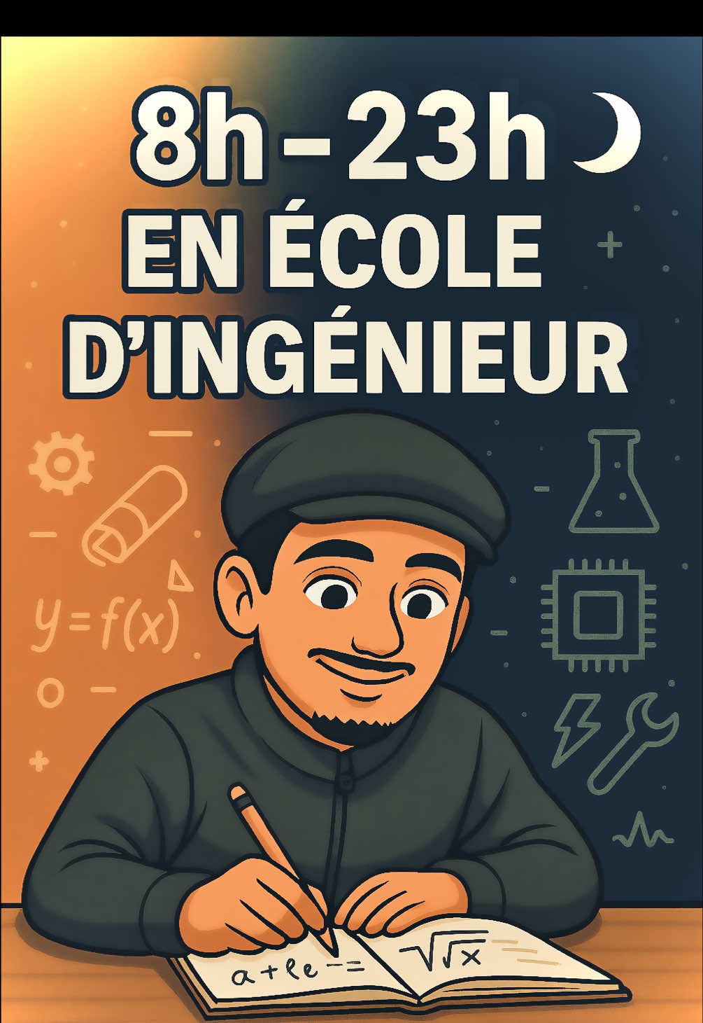 Un 8h - 23h avec moi en école d’ingénieur 😤😡 #prepa #cpge #ingenieur #tsi #Vlog 