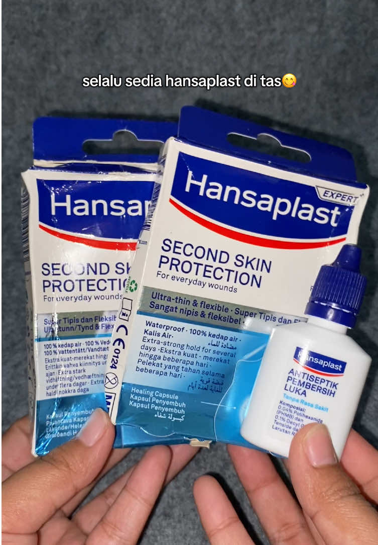 kemana mana selalu bawa hansaplast buat jaga”🥰 #Hansaplast #Secondskin #HealFasterLikeSecondSkin #TenangBawaHansaplast #AcnePatch @Hansaplast Indonesia 