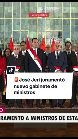 🚨LO ÚLTIMO || #JoseJeri #Jeri #Peru #Presidente #PresidentePeru 