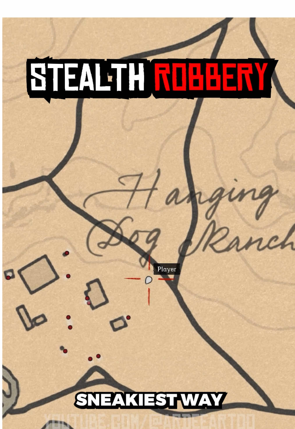 Sneakiest Way to Rob Hanging Dog Ranch Without Getting Caught! 💰 (Stealth Guide) RDR2 #rdr2 #reddeadredemption2 #rdr2clips #gaming #rockstargames 