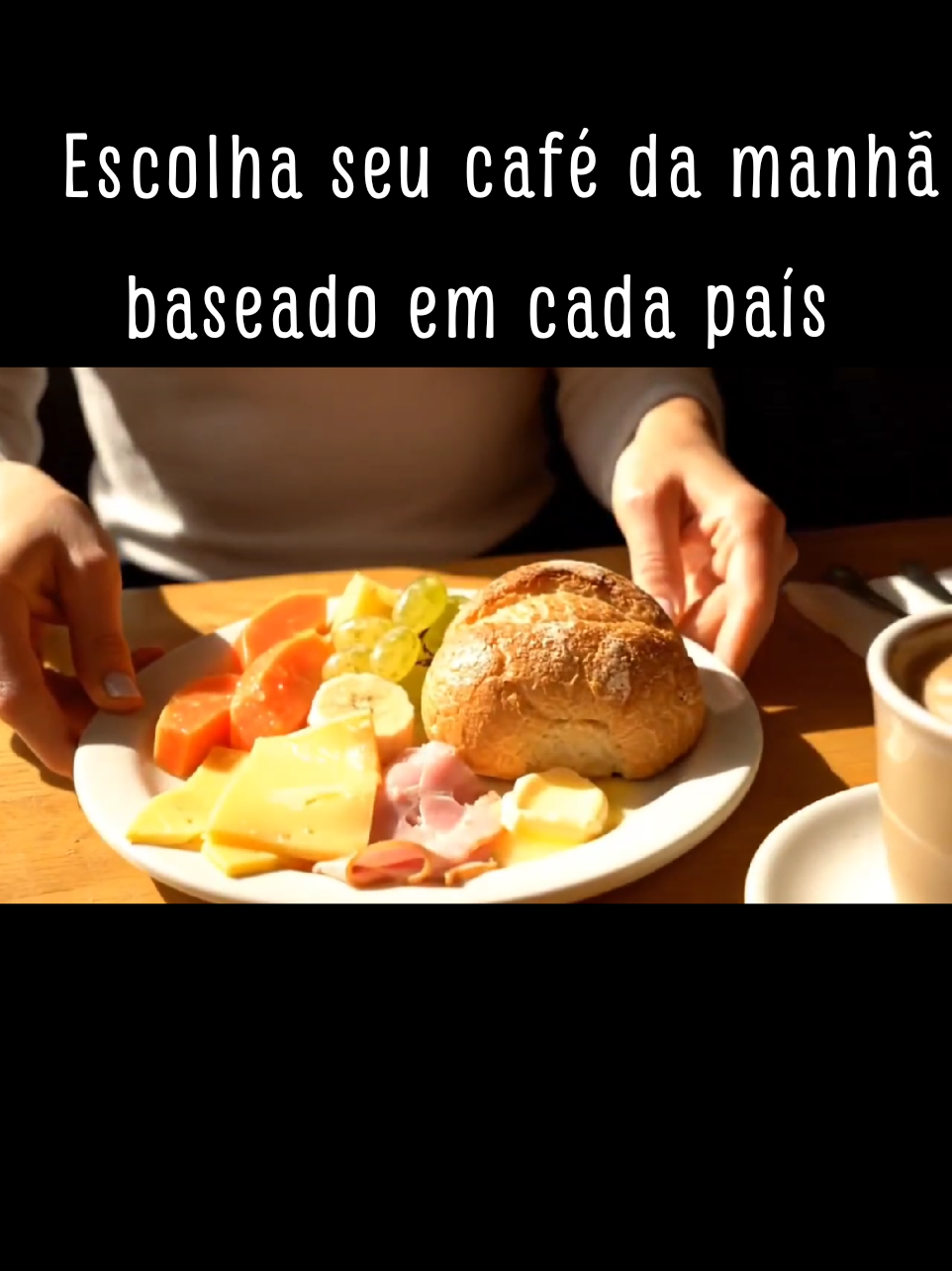 Qual café da manhã você prefere?  #ia #inteligenciaartificial #asmr #asmrvideo 