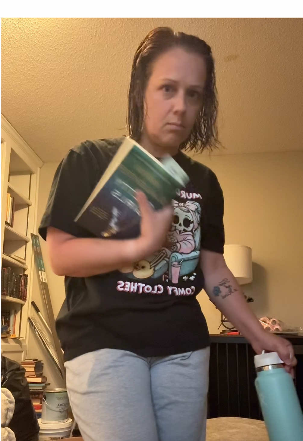 Time to dive back in. Done with house renos and back to reading. Luckily I don’t work tomorrow… #karinslaughter #thrillers #plottwist #grrr #BookTok 