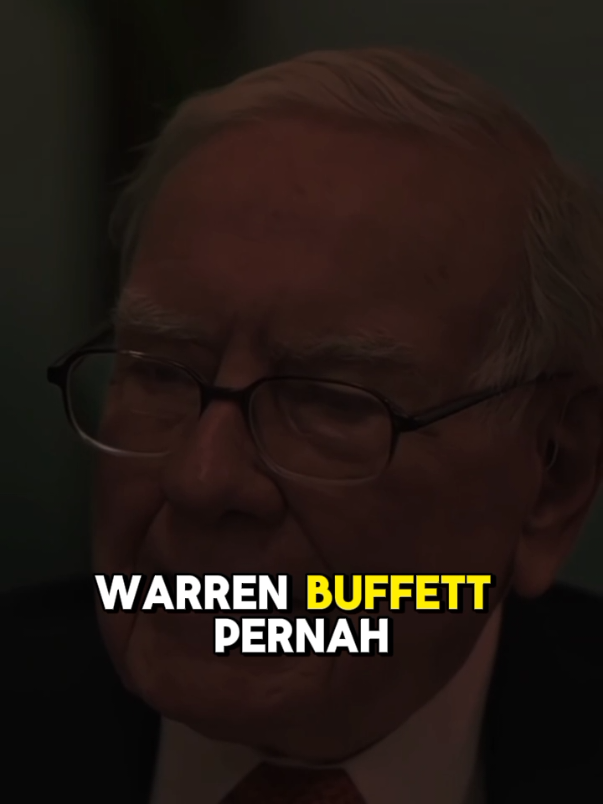 Uang bisa hilang, tapi mindset nggak. Belajar cara berpikir Warren Buffett 🔥 #motivation #mindsetmotivation #warrenbuffett #successmindset #fyp 