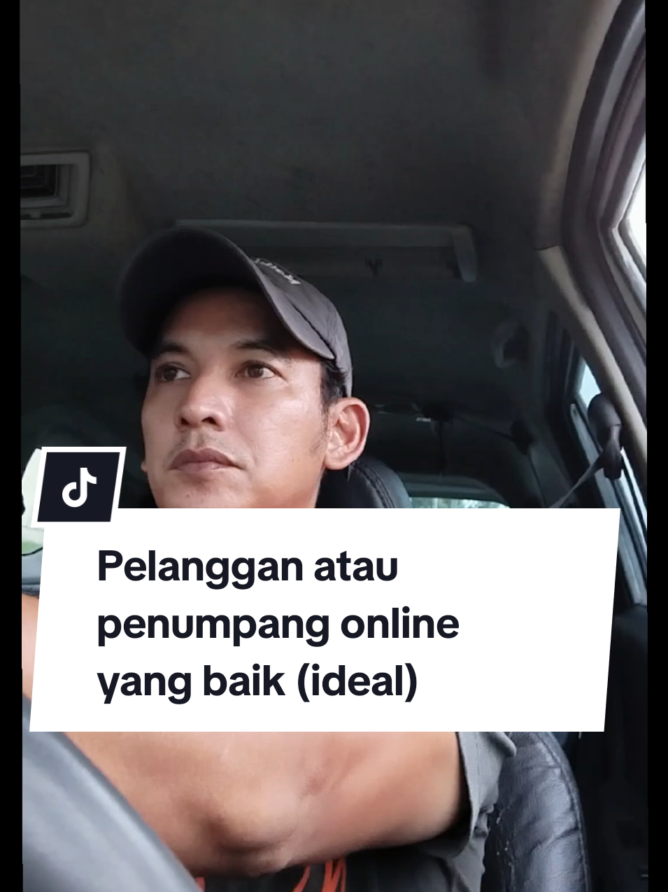 PELANGGAN ATAU PENUMPANG ONLINE YANG BAIK (ideal) #indonesia🇮🇩 #driveronline #grab #gojek #vlogger 