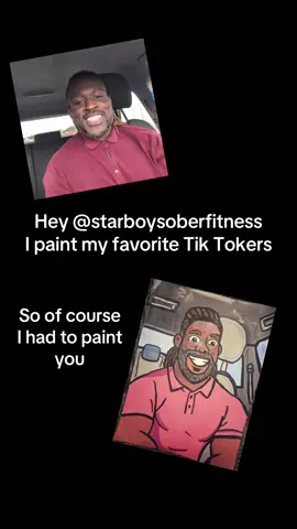 Hey @Starboy|Fitness, I paint my favorite Tik Tokers, and you have been on my list!!! 👀❤️ I hope you see this, and I would love to send it to you!! #scottishtiktok #scottish #fyp #ipainttiktokers 