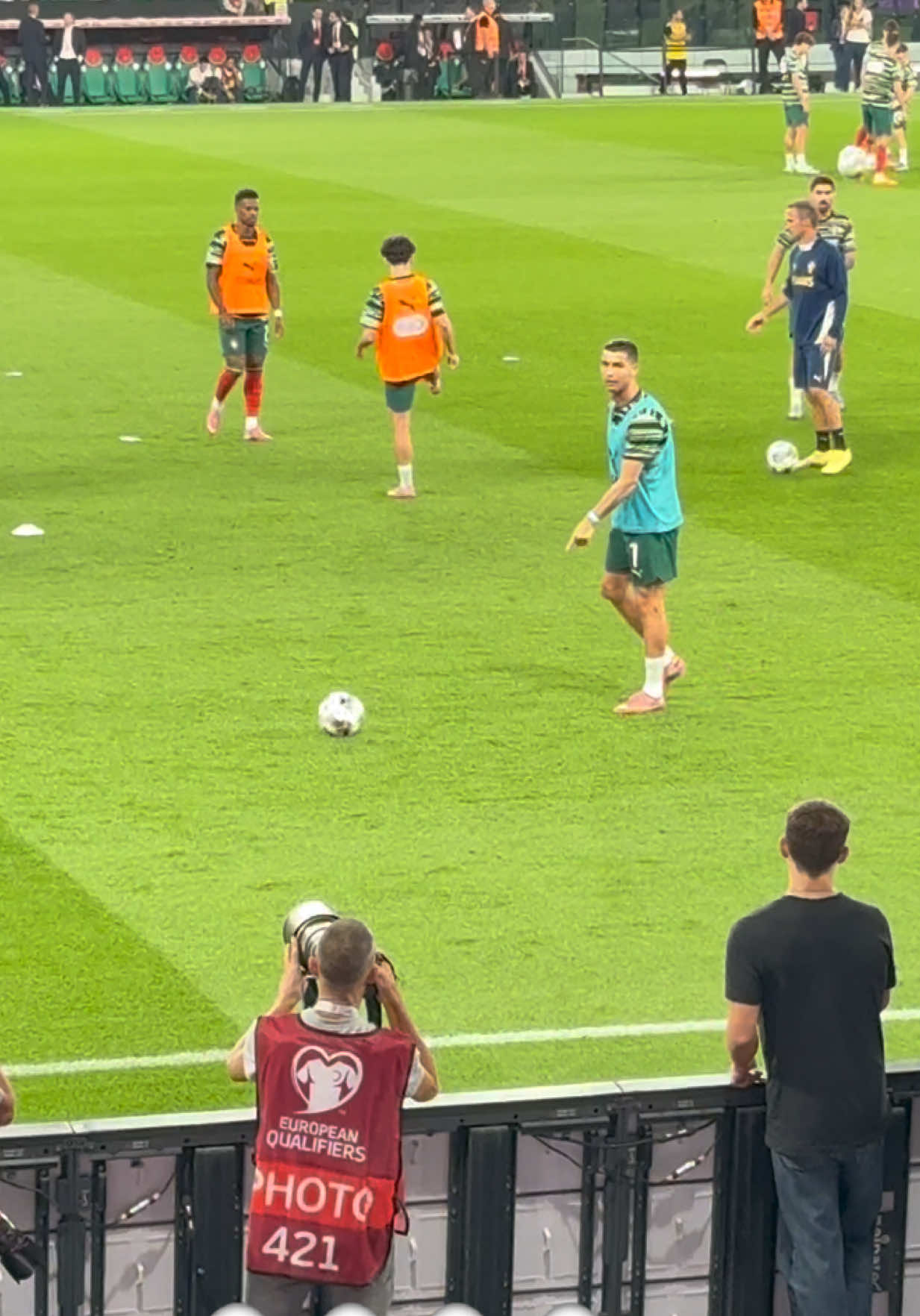 Portugal vs Hungary  Look so easy from Cristiano 👀🔥 #portugalvshungary #cristianoronaldo #cristiano #today #portugalvshungria 