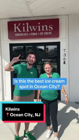 Is Kilwins the best ice cream spot in Ocean City? Let’s find out! #southjersey #icecream #oceancitynj 