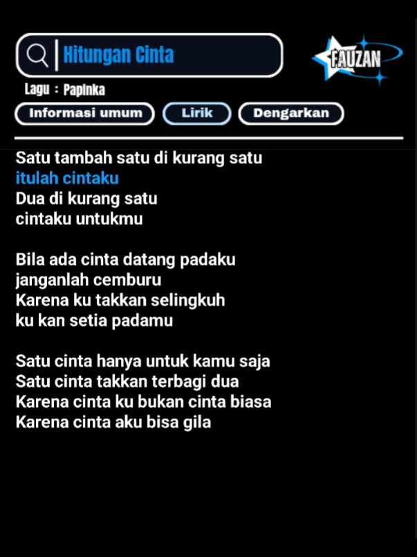 Hitungan cinta  #lagu #laguviral #liriklagu #storylagu #sedangtrending 