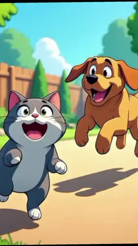 #CuentosCortos #perro #gato 