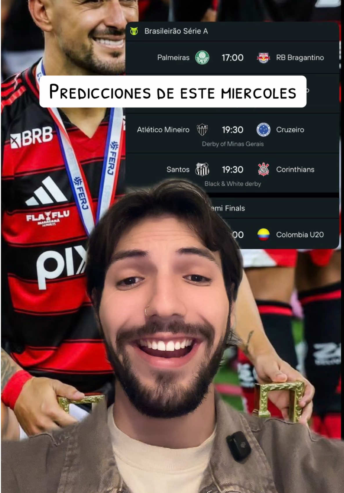 PREDICCIONES MIERCOLES 15/10 ⚽️🔥 . . . . #greenscreen #futbol⚽️ #fijas #brasileirao #peru 
