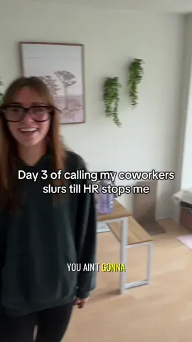 She actually didn’t come to the office today so I had to make a house call. If it’s outside the workplace HR can’t be mad #corporate #corporatelife #fyp 
