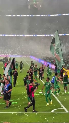 فرحة وطن 💚 #المنتخب_السعودي #الاخضر_السعودي #السعودية #السعودية #كأس_العالم 