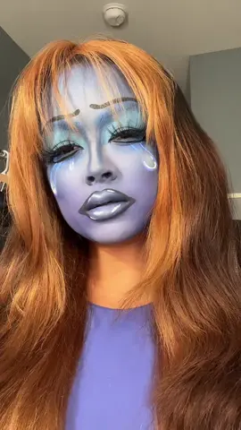 Just pretend I have white contacts and a white wig on🥲 #stevenuniverse #halloweenmakeup #makeup #scorpio #halloween 