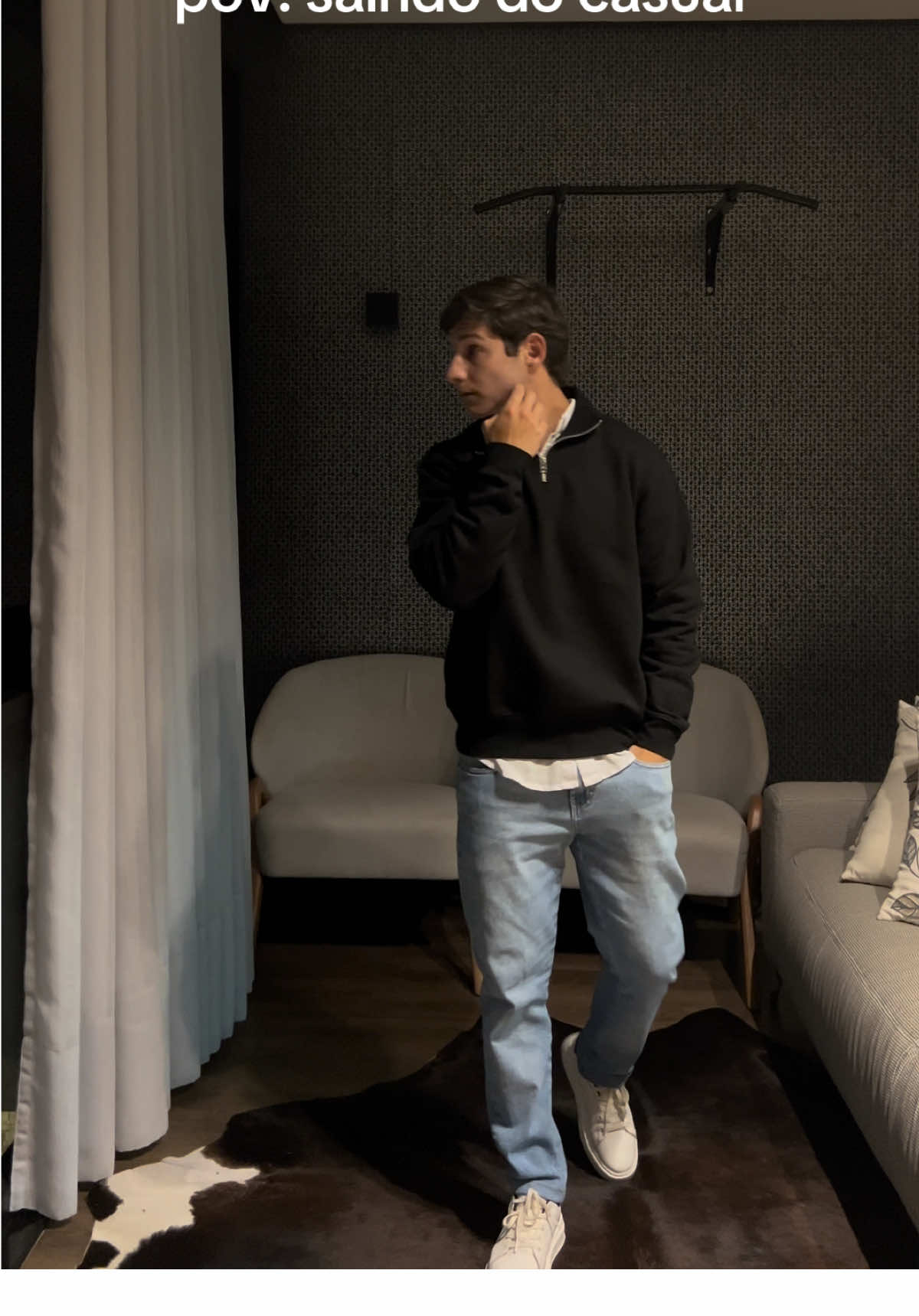 Saindo um pouco do casual  #outfit #fyp 