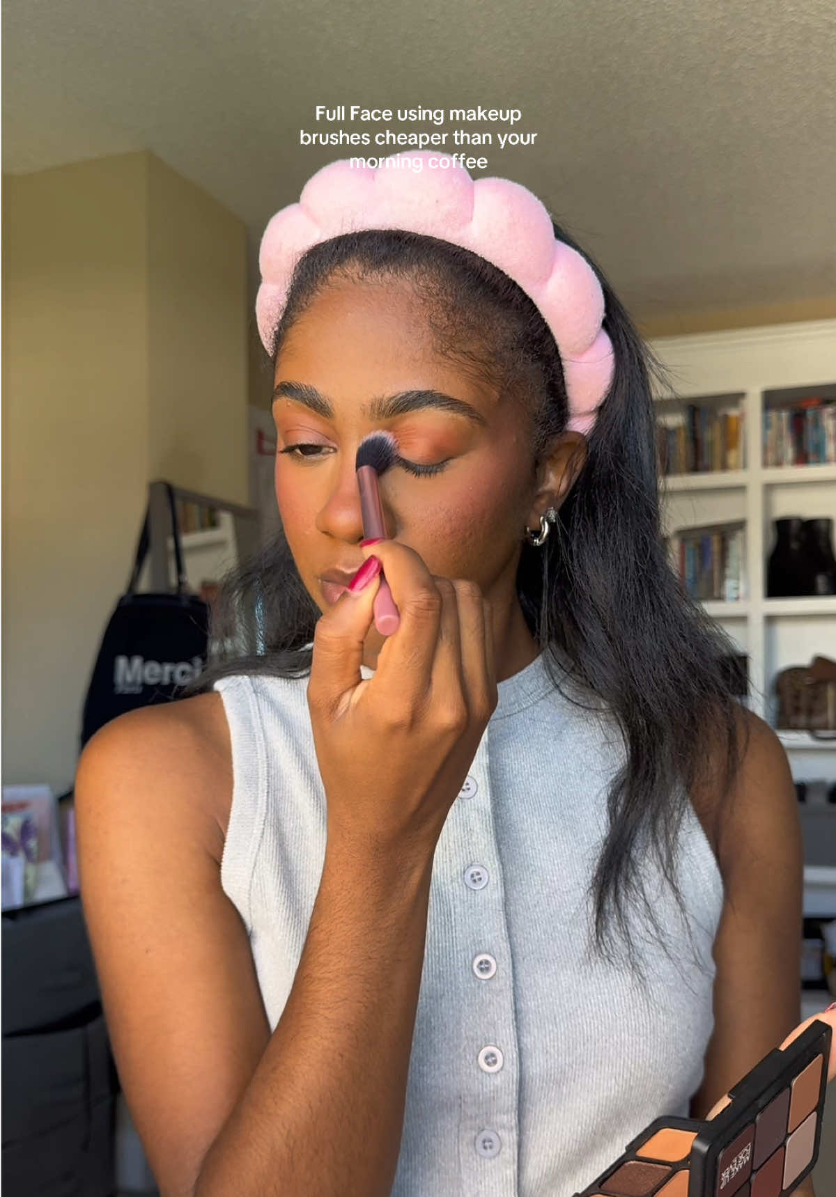 Posting these affordable makeup brushes every day so the girls know they’re on sale for less than $10!!! #makeupbrushes #makeupbrushset #affordablemakeup #tiktokshopfalldealsforyou #fallfestival 