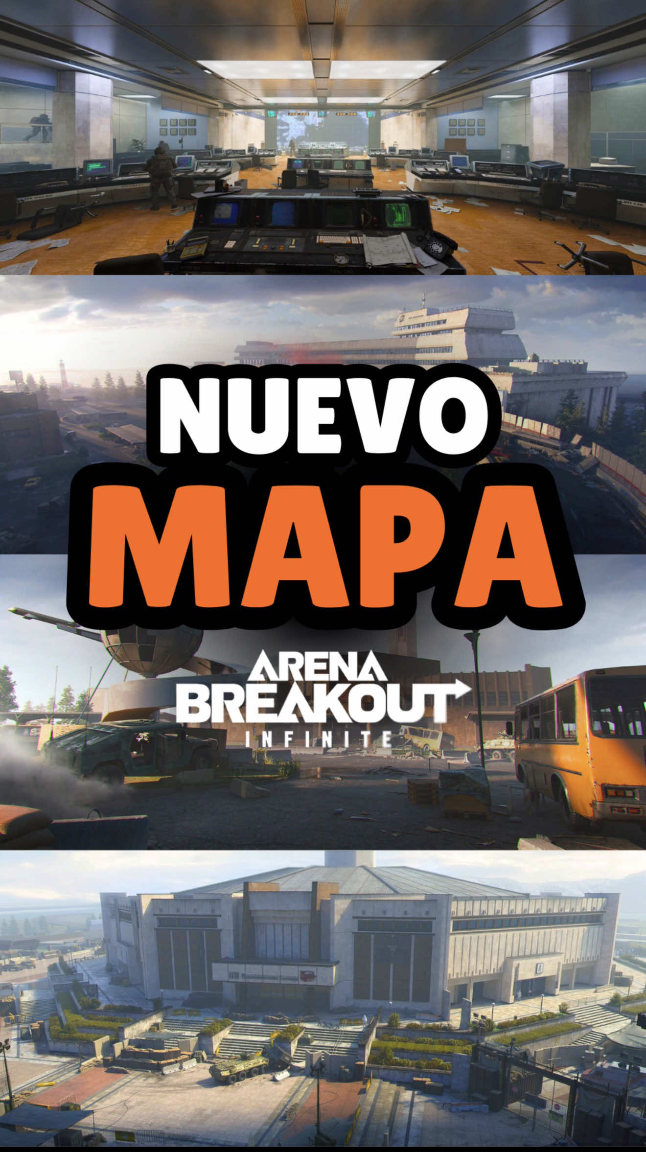 Nuevo mapa Aeropuerto próximamente en Arena Breakout Infinite 😱🤯 #ArenaBreakoutInfinite #ArenaBreakoutPC #ABIS3 