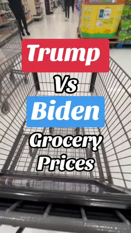 9 months into Trump presidency has he lowered grocery prices? I registered prices before Biden left office and am now comparing them. #trump #grocery #priceshopping #costofliving #food #supermarket #coffee #bacon #groceryprices #meat 