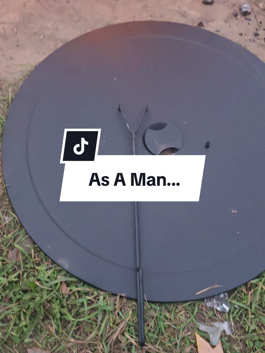 Camping fire pit upgrade...