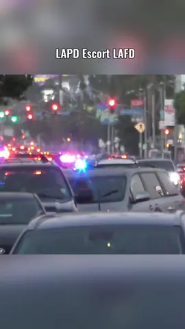 LAPD X LAFD #LA #LAPD #LAFD #CONVOY #foryou 
