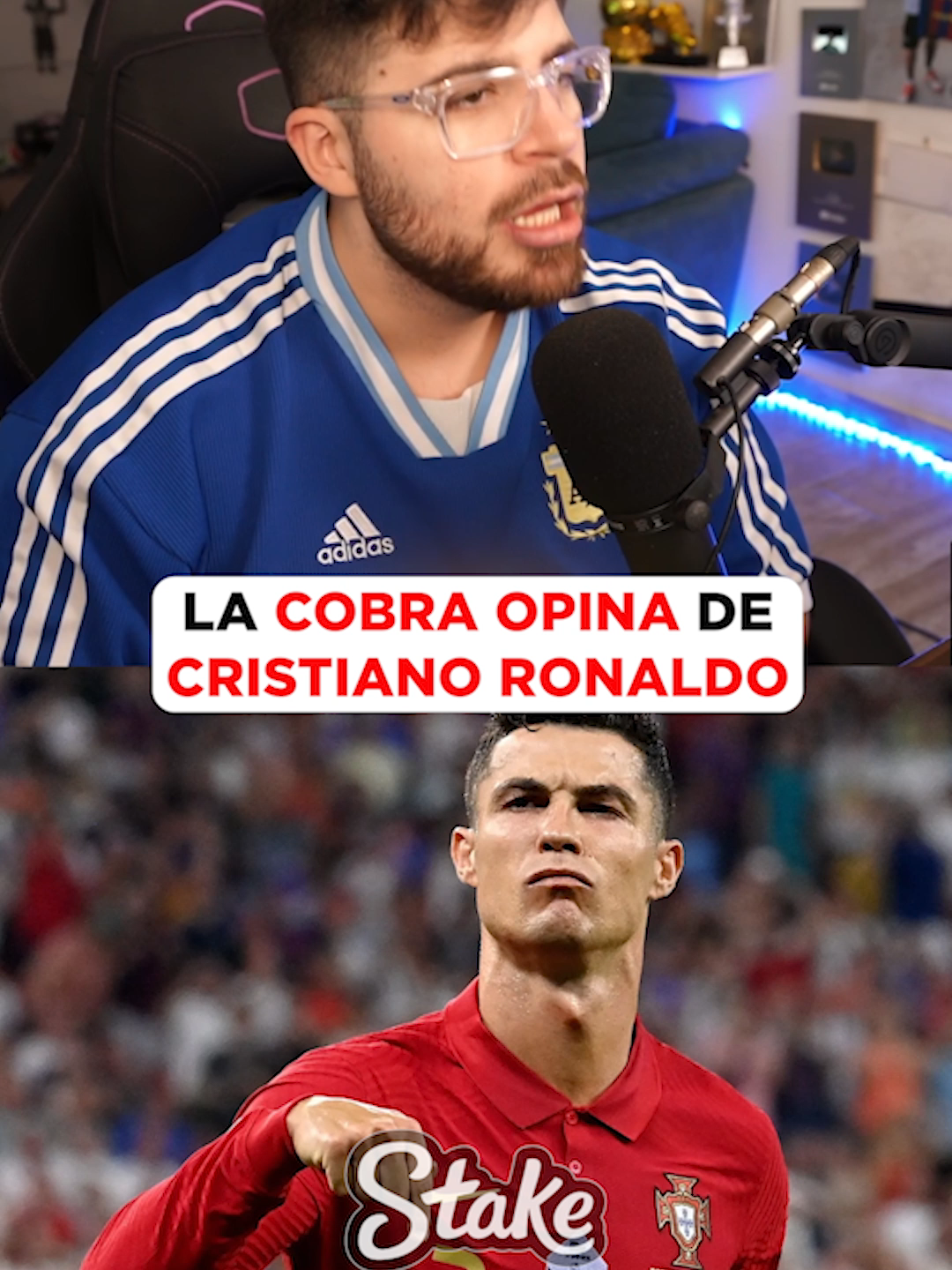 LA COBRA OPINA DE CRISTIANO RONALDO Y LOS GOLES CON 40 AÑOS #kick #argentina #lacobraaa #davooxeneize #bocajuniors #cristianoronaldo #cr7 #portugal #mundial2026