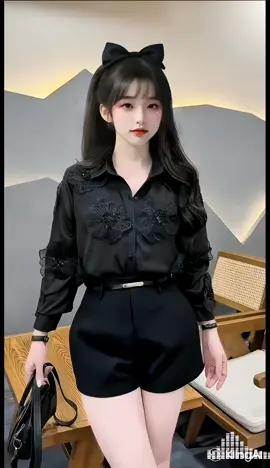 áo Sơ Mi đính hoa sang chảnh 2 lớp kín đáo dày dặn#vivishop #xuhuongtiktok #xuhuong #thoitrangnu #thoitrang 