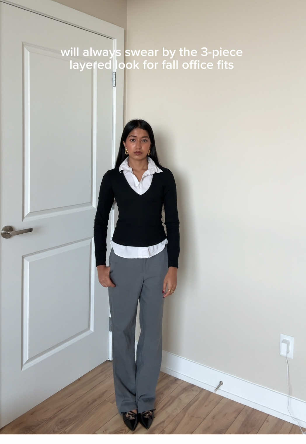 fall work fit ☕️🤎 #OOTD #workoutfits #whatiworetowork #whatiworetoday #officefashion 