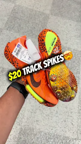 🔥 CRAZIEST TRACK FIND OF THE YEAR 🔥 Just found the Nike Victory 2 “Paris Olympics” Track & Field spikes at Ross for only $19.99 😳 — retail over $180! That’s an elite racing spike sitting on a discount rack. Unreal. These are the same spikes designed for Olympic middle-distance runners chasing medals on the world stage — built for speed, propulsion, and efficiency on the oval. Featuring ZoomX foam, a carbon fiber Flyplate, and dual Air Zoom units, the Victory 2 delivers that snappy pop off the track every time you hit the straightaway. Perfect for the 800m, 1500m, mile, or 3K, where every hundredth of a second counts. If you’re a serious runner, you know this tech isn’t just for show — it’s built for elite-level performance. Lightweight feel, locked-in fit, and that aggressive spike plate that keeps you on your toes (literally). Whether you’re training for a PR, gearing up for indoor season, or just love the feel of super shoes on the track, these are a dream find. From warmups to race day, these spikes scream performance — but finding them for this price screams patience pays off. Never skip your local Ross or Burlington… the next world-class find might be sitting right there. Tag your training partner, your coach, or that teammate who’s always talking about spikes — and show them what a real Ross find looks like. 💪 Would you rock these for your next race? Drop your PR goals below and let’s see who’s chasing sub-2, sub-4, or sub-9 next 👇 #TrackAndField #RunnerLife #TrackNation #RunningCommunity #RunFast