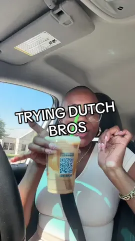 Trying @Dutch Bros Coffee for the first time 👀 #coffee #dutchbros #noncoffeedrinkers #cookiebutter ##Vlog 