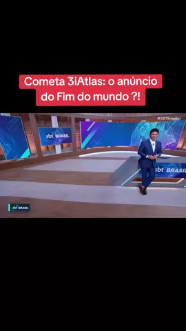 Reportagem do SBT Brasil sobre a onda de informações sobre o cometa mais raro do momento. 