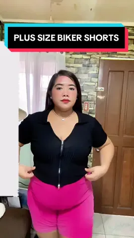 Plus size high waist knitted biker shorts #plussize #plussizeshorts #bikershorts #knittedshorts #plussizefashion @LuXXe Plus Size Rtw 