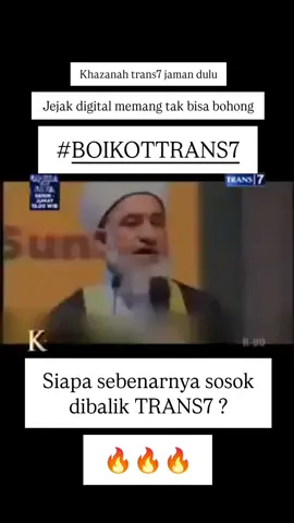 USUT TUNTAS 🔥 #boikottrans7 #trans7 #khazanah #usuttuntas #lawantrans7 