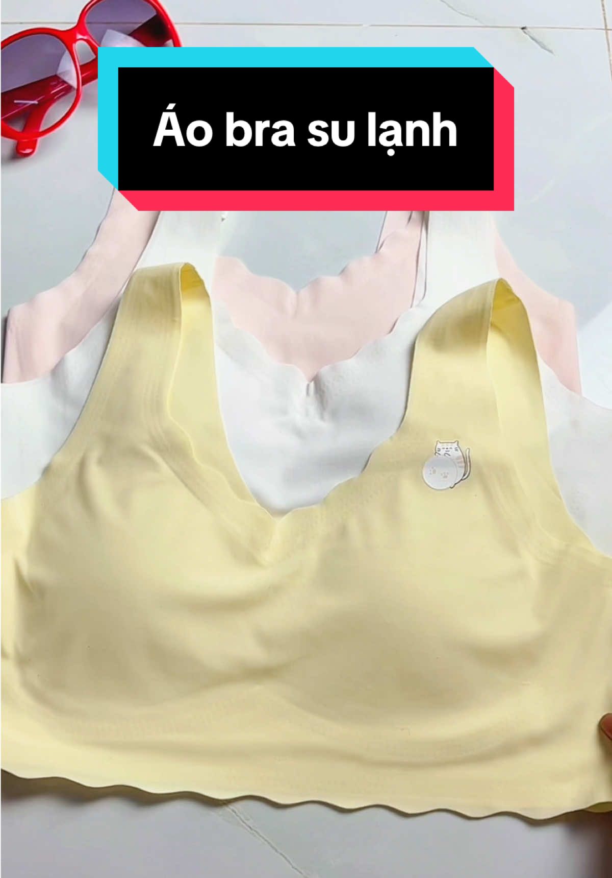 Áo bra su lạnh cao cấp phom đẹp mặc mát co giãn tốt #mai84chiase #aolot #aolotbegai #aobrahocsinh #aobra 