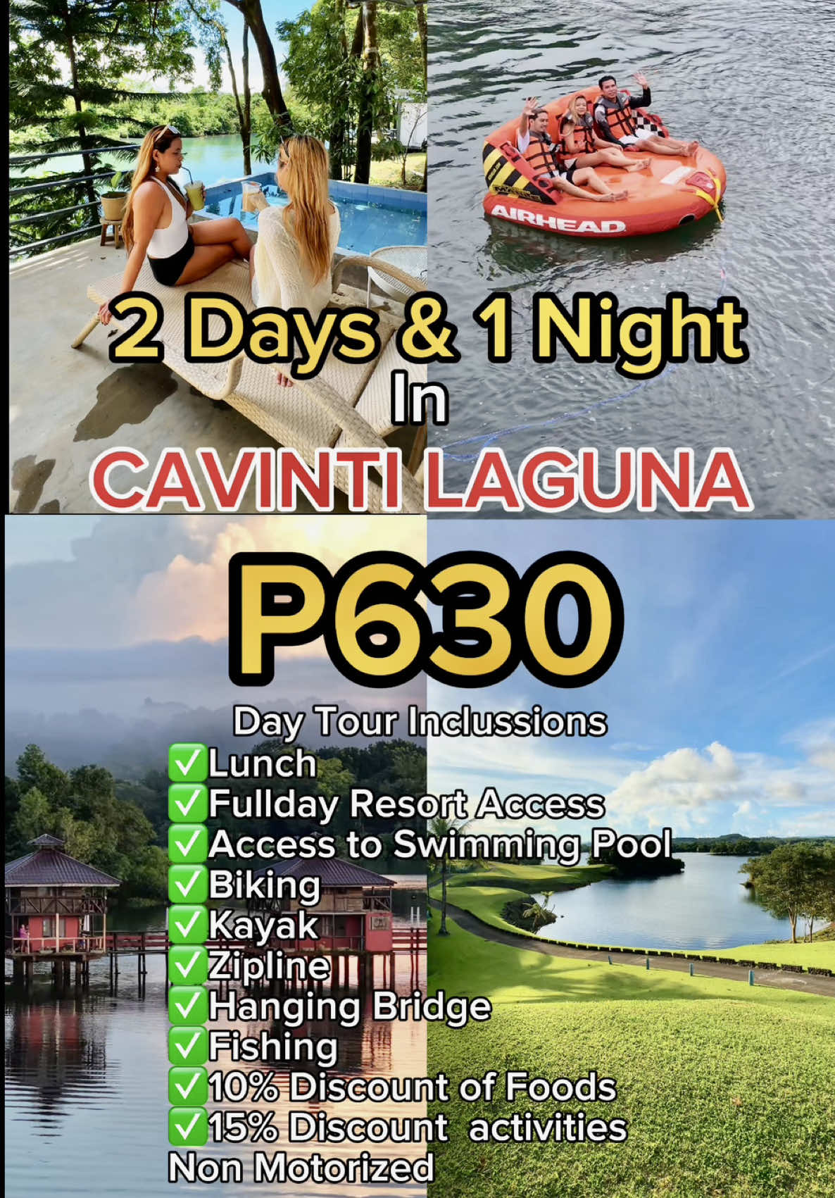 Nakatagong paraiso sa Laguna, maganda na, affordable pa!🌴💦🌿 Pero ang tanong… sasama ka ba kung dito tayo magrerelax? #nature #travel #rides #Laguna #adventure 