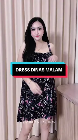 DRESS DINAS MALAM #promomakan1010 #yambuanfashion #dresstanktop #wibgajian #minidress 