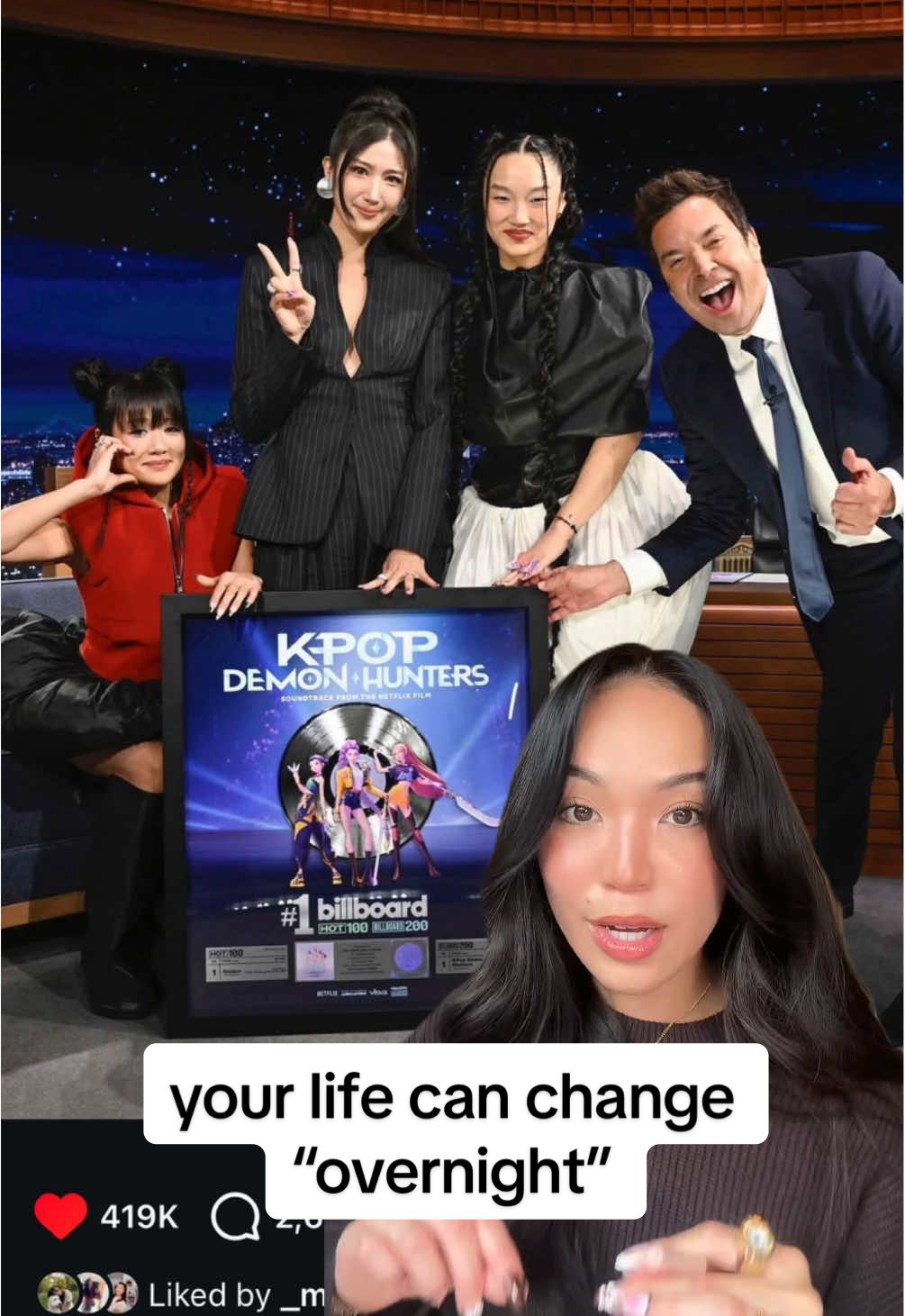 it’s not JUST talent: it’s persistence, consistency, and STAYING IN IT even if other ppl dont see it😌✨ kpop demon hunter playlist HAS BEEN on repeat 🤏 #kpopdemonhunters #golden #popculture 